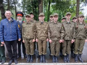 Областной этап военно-патриотической игры «Зарница»