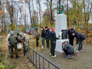 Благоустройство территории воинского захоронения и памятника на месте расстрела еврейского населения в годы Великой отечественной войны